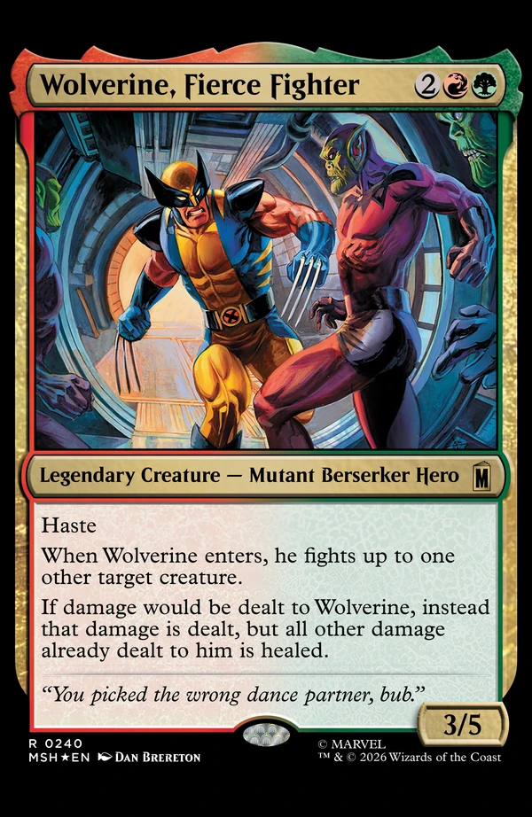 Uncanny X-Men: Dan Brereton Magic: The Gathering Variant #29 - Cover 4